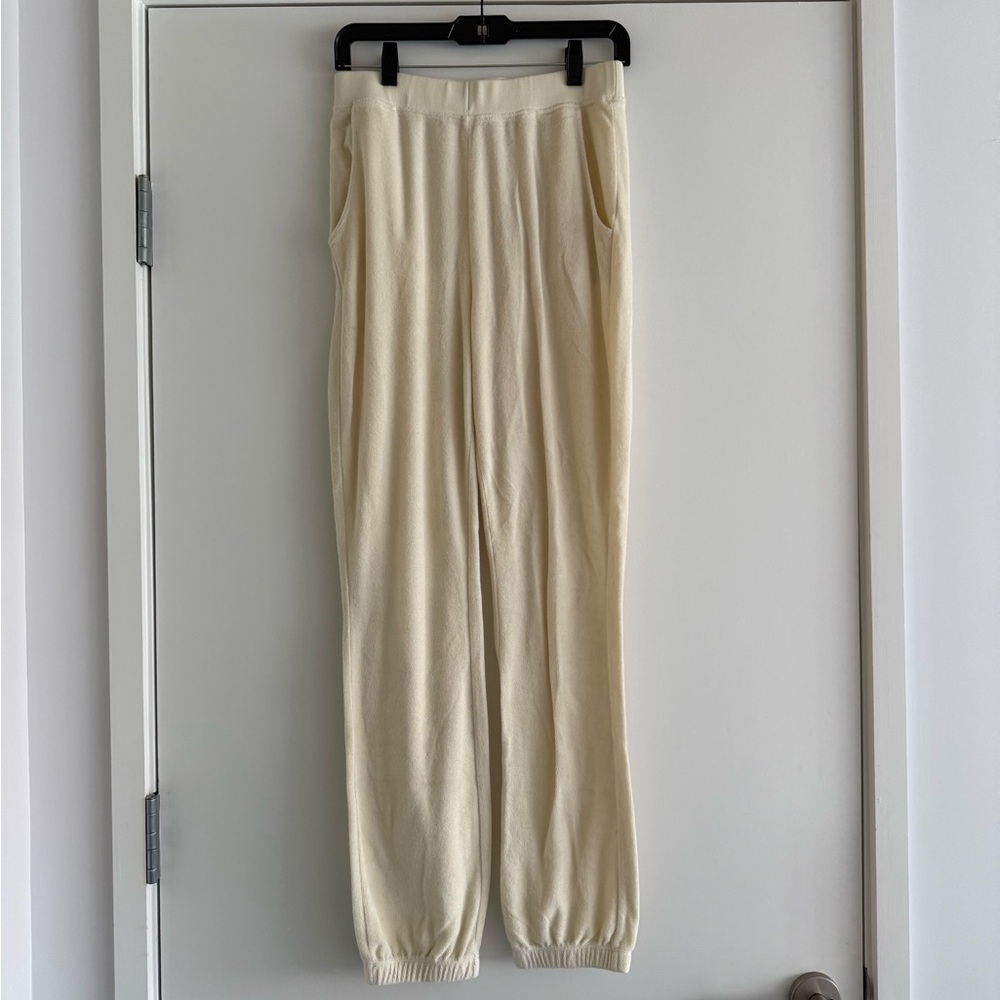 KULE Terry Sweapants in Cream